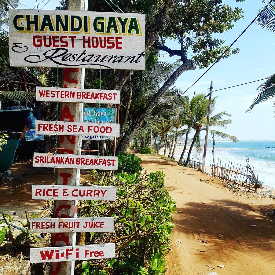 Chandi Gaya Beach Guesthouse Tangalle Kültér fotó